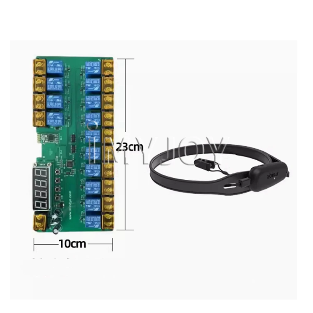 New technology booth game science brain wave sensor control lamp light luminescence game brain wave headband