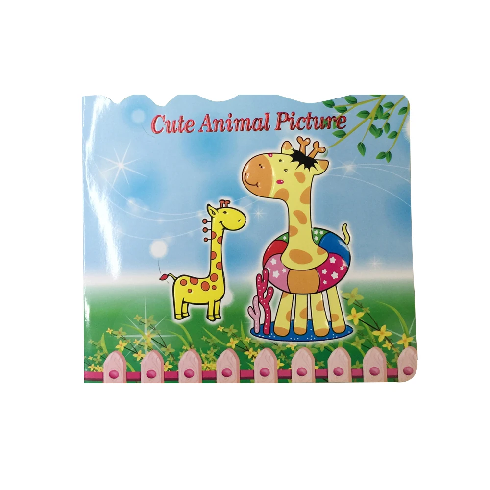 Оптовая продажа недорогие книги с цветным принтом Детские граффити книга животными из серии раскраска на