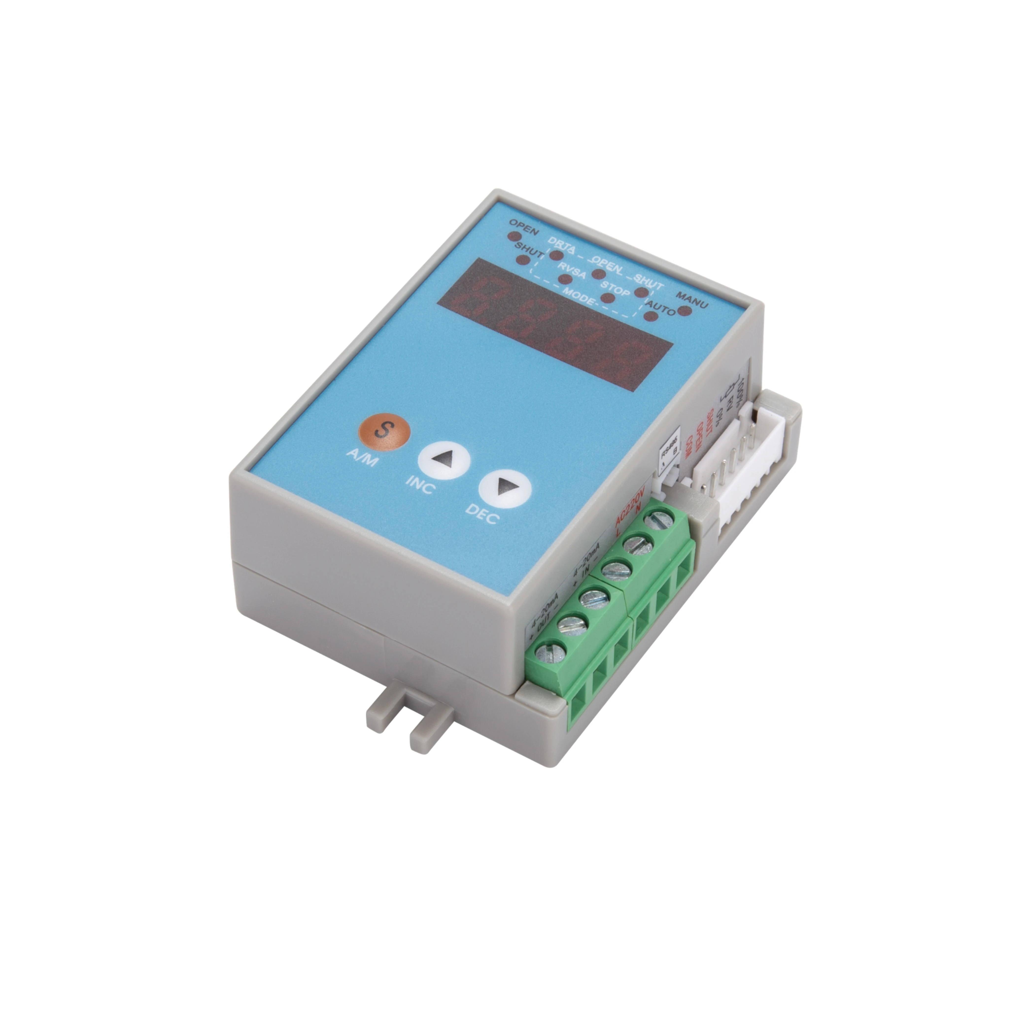 TOYI AC220V Precision Adjustment 4-20ma 0-10v 0-5v 1-5v Control Valve Positioner controller with Electric Actuator Installed