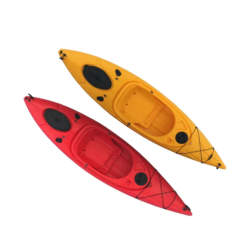 Top quality set -in single sea kayaks 10 feet canoe/kayak single fishing kayak for sale wholesale