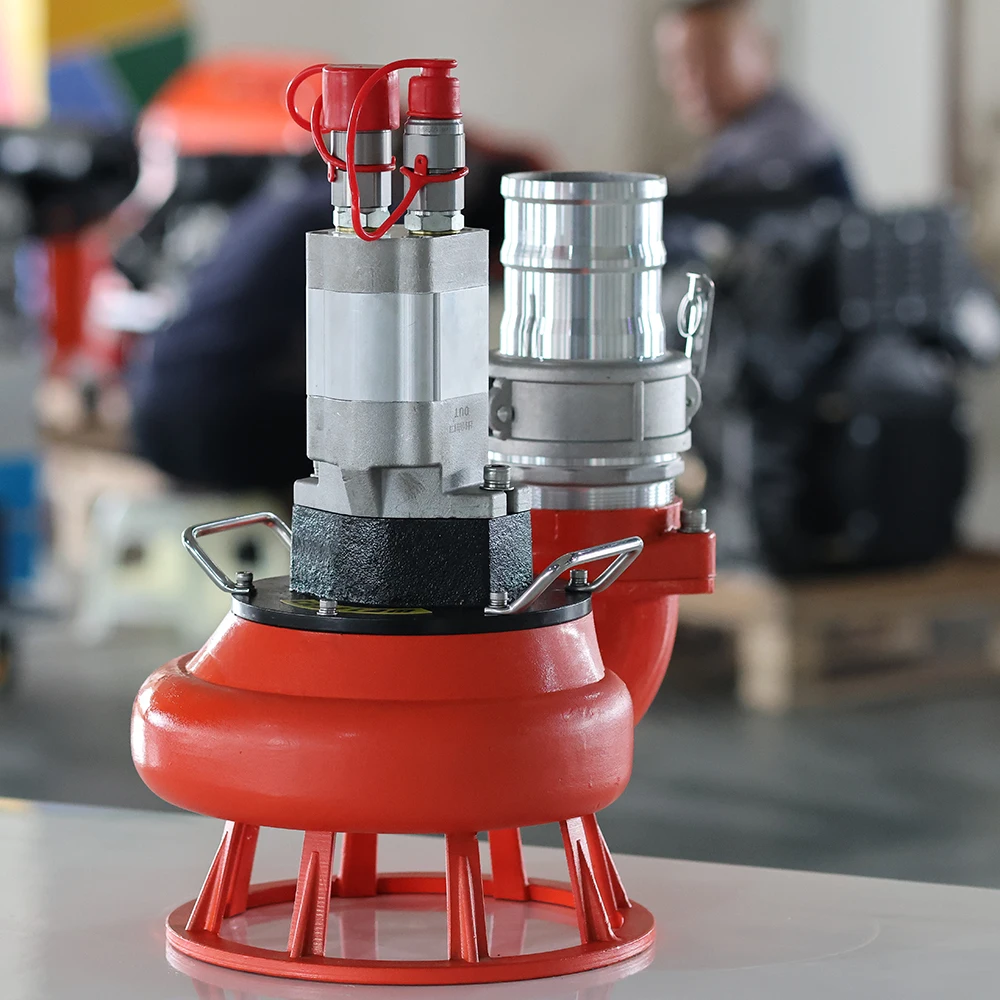 Selam 4 inch hydraulic sewage pump used in water emergency rescue