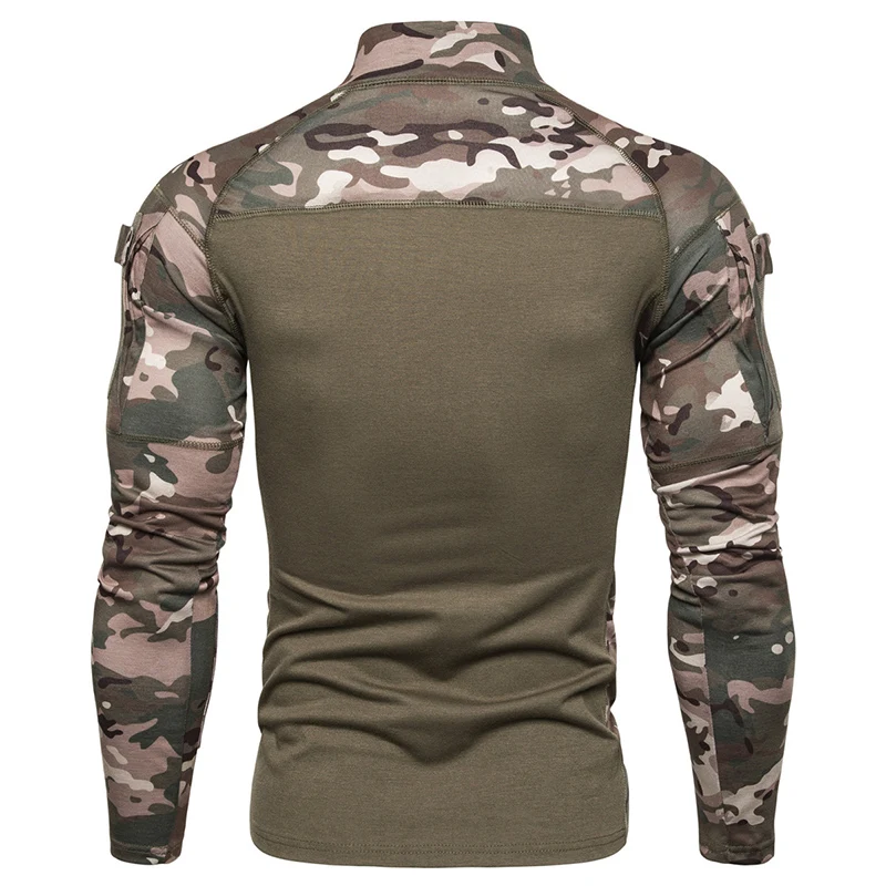 Camouflage Tactical  Long Tactical Style Dress Shirt Type Shirts Black Tactical Uniform