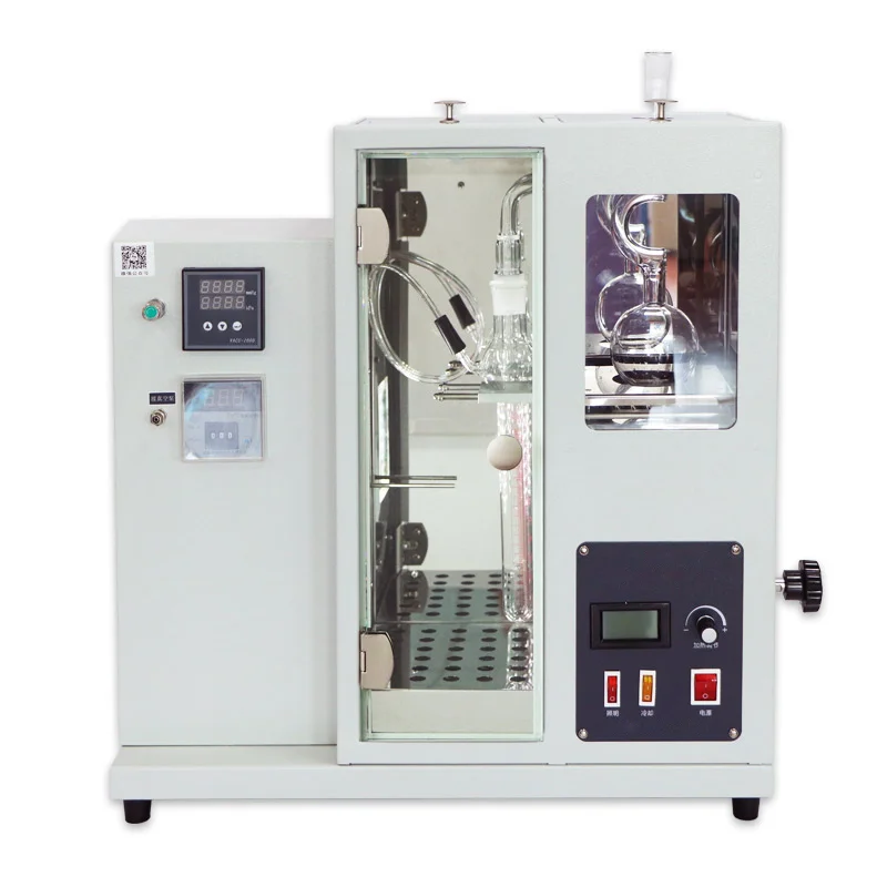 Oil Petroleum Boiling Point Vacuum Distillation Tester Distilling Apparatus