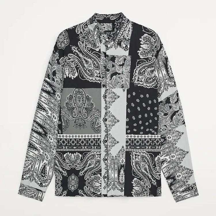 2021 new style printed shirts spring floral shirt cool wholesale