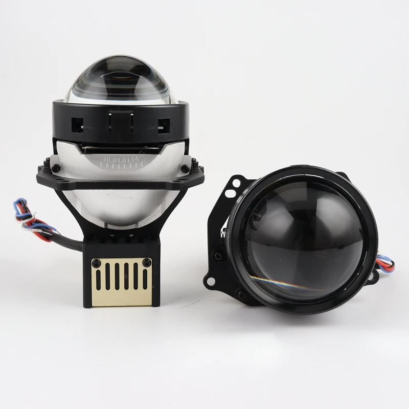 CQL kvisuauto aozoom Bi светодиодный проектор лазерные огни светодиодные линзы 58W 6700lm 3 дюйма Автомобильные