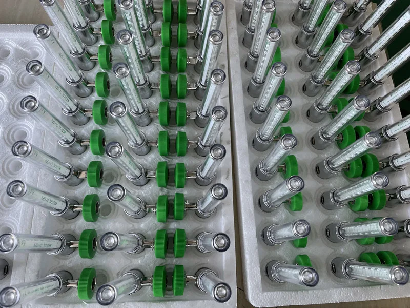 Good Price Brass Medical Oxygen Flowmeter with Humidifier Bottle Respiratory Equipment Accessory