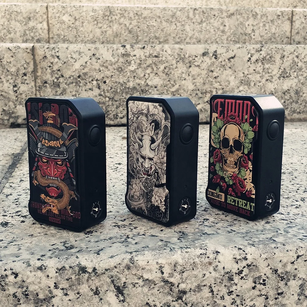 Hot sales Indonesia MVV 2 Mod DOVPO is powered by dual 18650 batteries with 280W max box mod