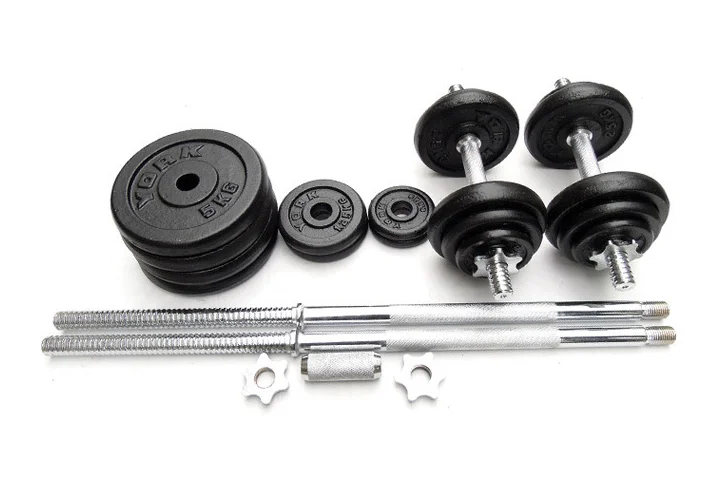 2021 new arrivals Hot Sale home gym strength training 50kg 20kg Paint Dambles adjustable chrome dumbbell set
