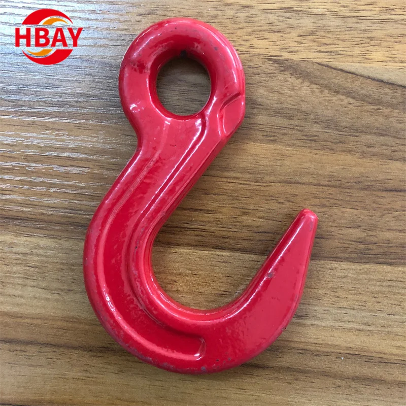 Large Opening Lifting Hook Alloy Steel Round Eye Lifting Hook Sets of Lifting Slings Combined Hooks