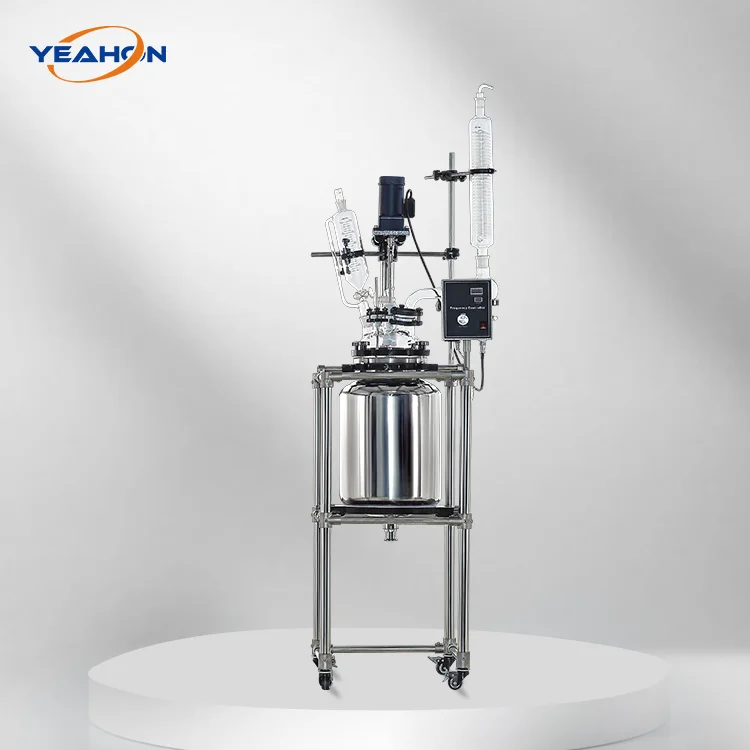 Lab 5L 10L 20L 30L 50L 100L 150L 200L нержавеющей стали химический реактор покрытый кожухом цена