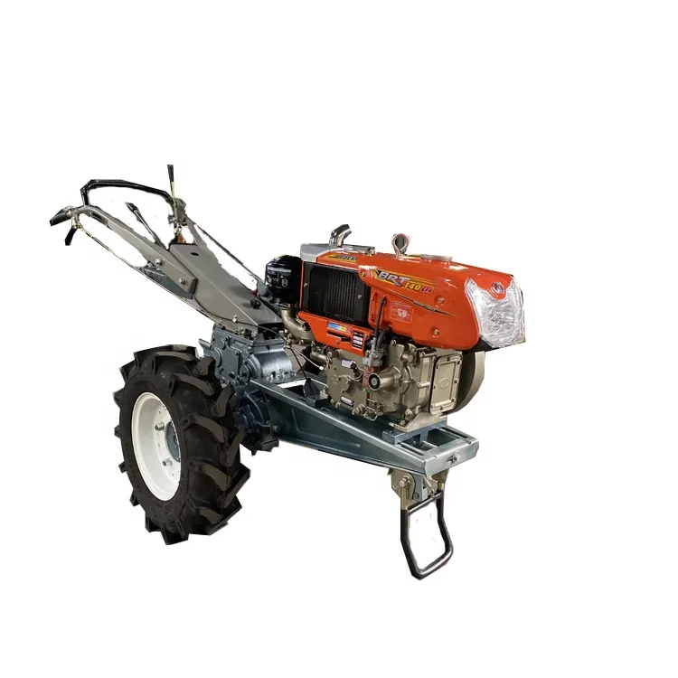Kubota Type Small 2 Wheel 20Hp Walking Tractor For Farm Use Mini Walking Tractor 20 Hp With A Corn Planter
