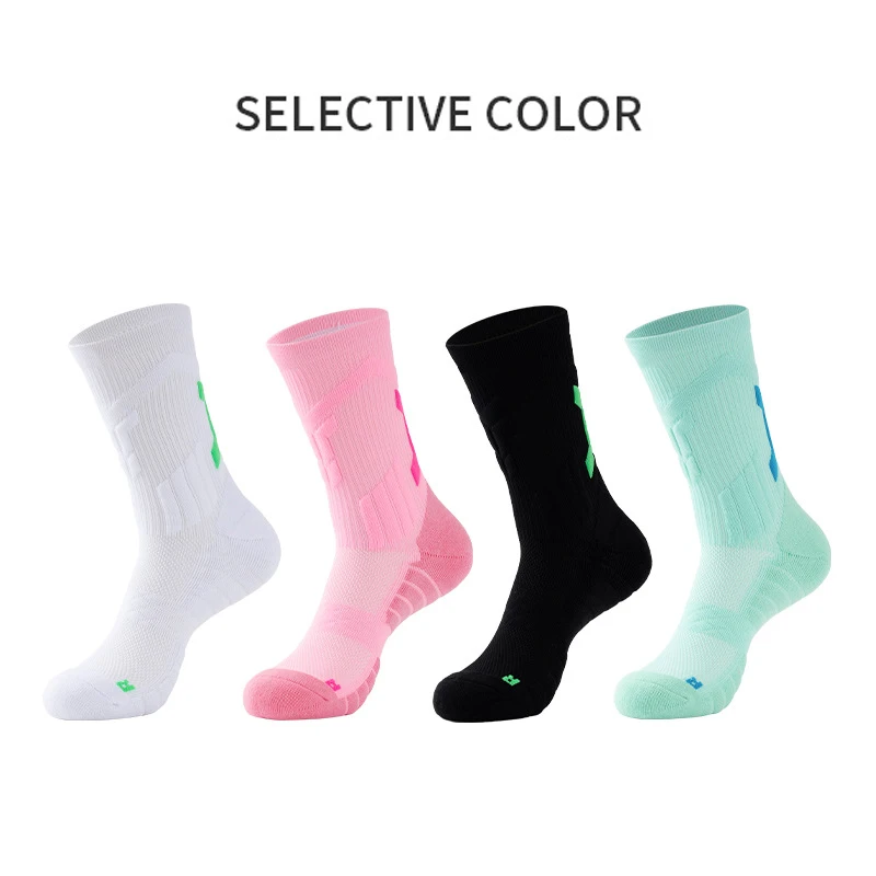 Athletic Sports Cycling Socks Sox Crew Man Sock Calcetines Meias Gym Workout Sport Custom Logo Cotton Socks