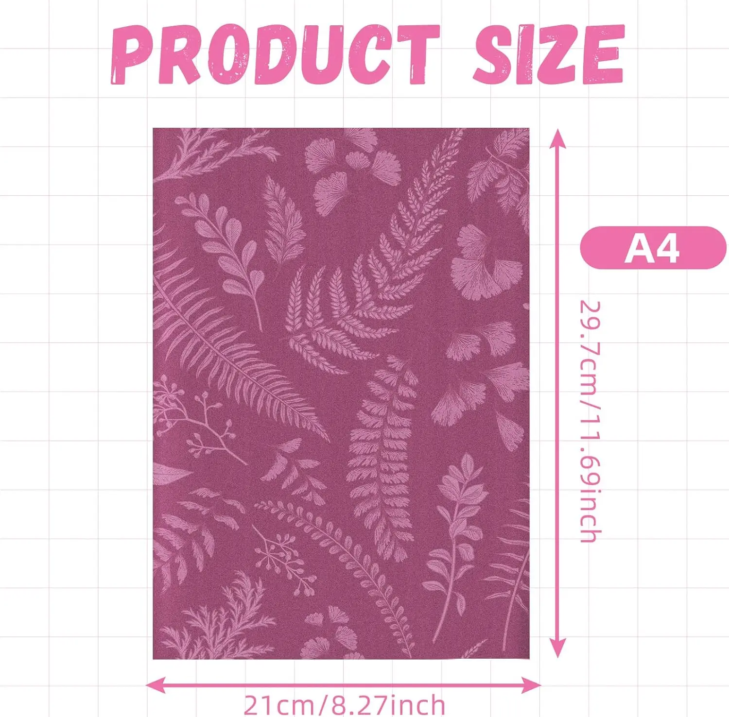 Sun Print Paper Cyanotype Paper A4 A5 Solar Drawing  Sensitivity Nature Printing Paper for Kids Adults Arts Crafts DIY Project