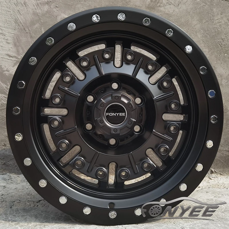 Car rims 17 inch  wheels modified 5x127 PCD off road aluminum alloy rim for Jeep Wrangler JEEP Grand Cherokee
