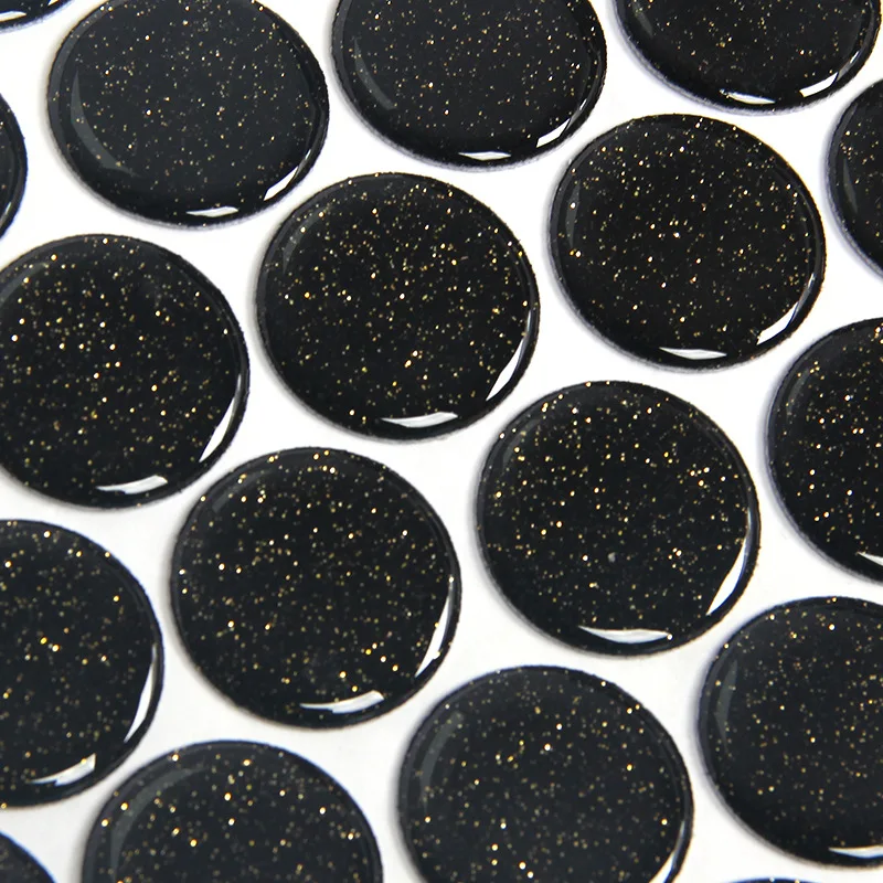 Crystal glue stickers, self-adhesive stickers, transparent PVC labels stickers