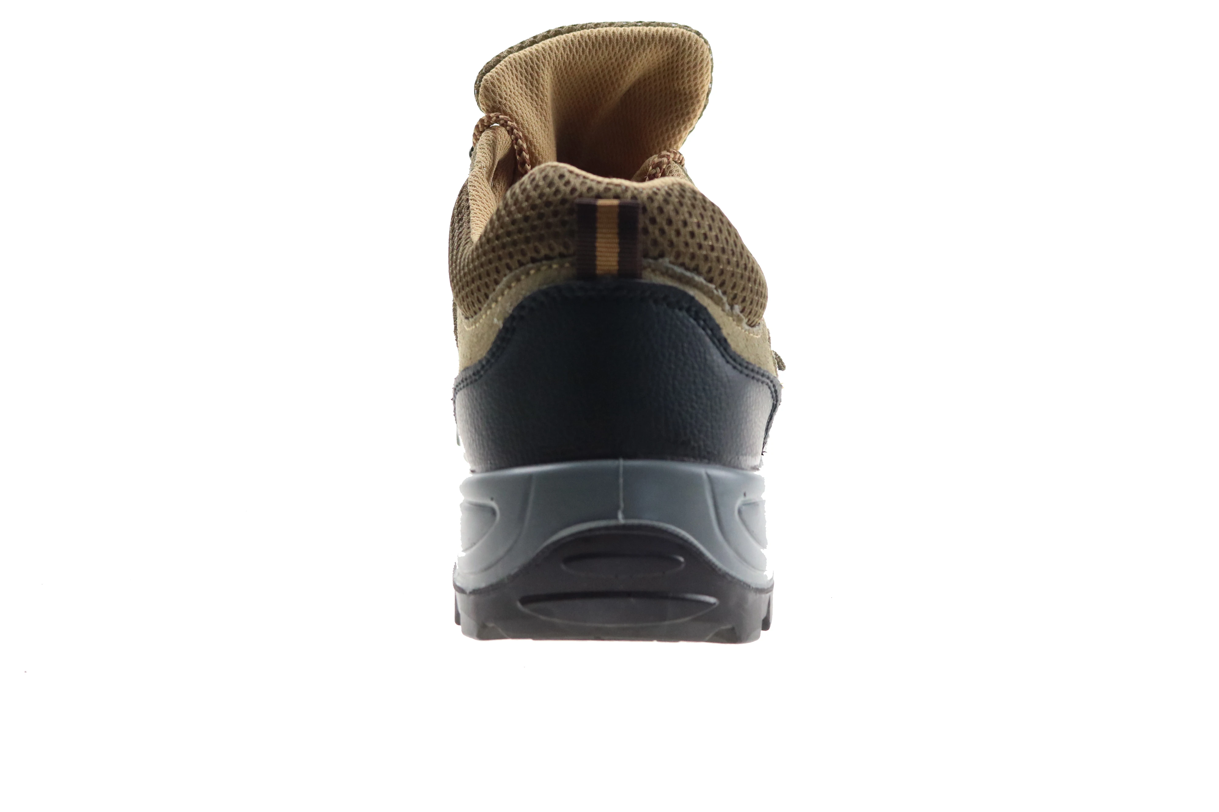 Anti-impact Non-slip shoes men safety work suede leather PU outsole outdoor safety shoes