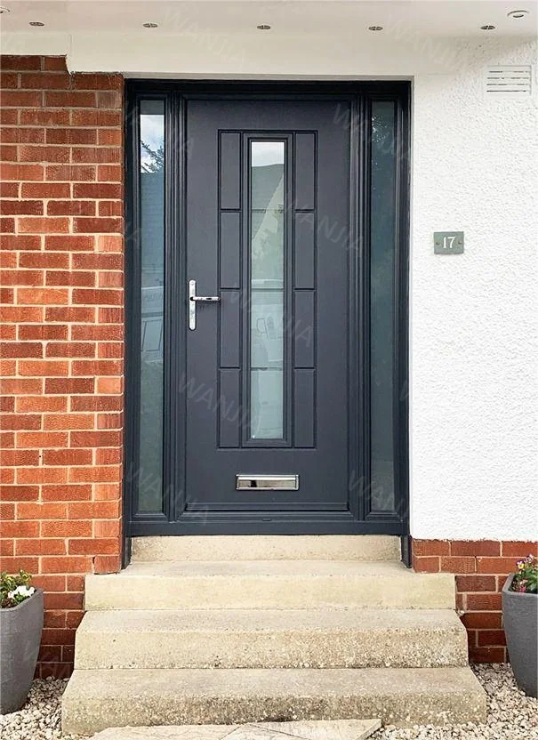 Bulk items manufacturing front entry doors house modern exterior metal door custom main security door