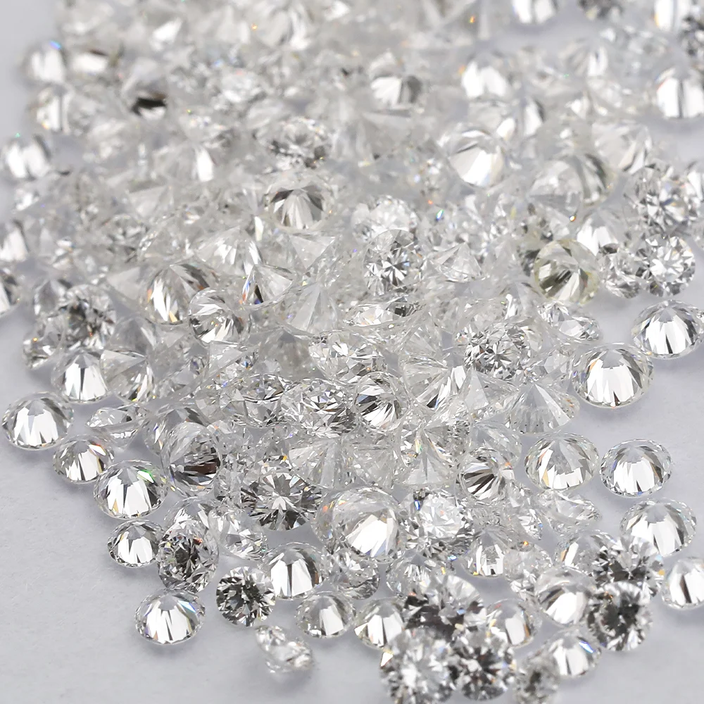 0.3-0.4ct small carat diamond white color synthetic diamond