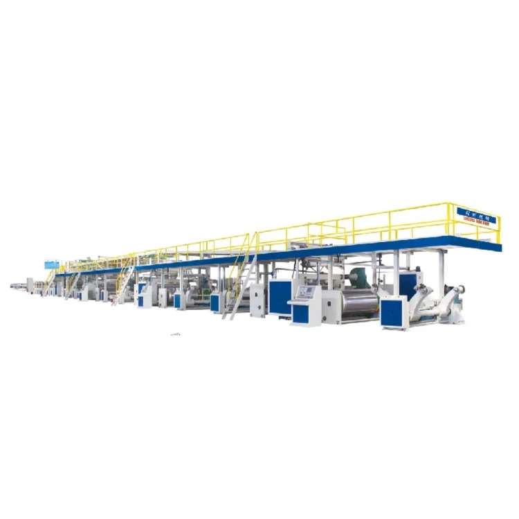 Corrugated Carton Box 3 5 7 Ply Making equipments /automatic corrugated board plant production line