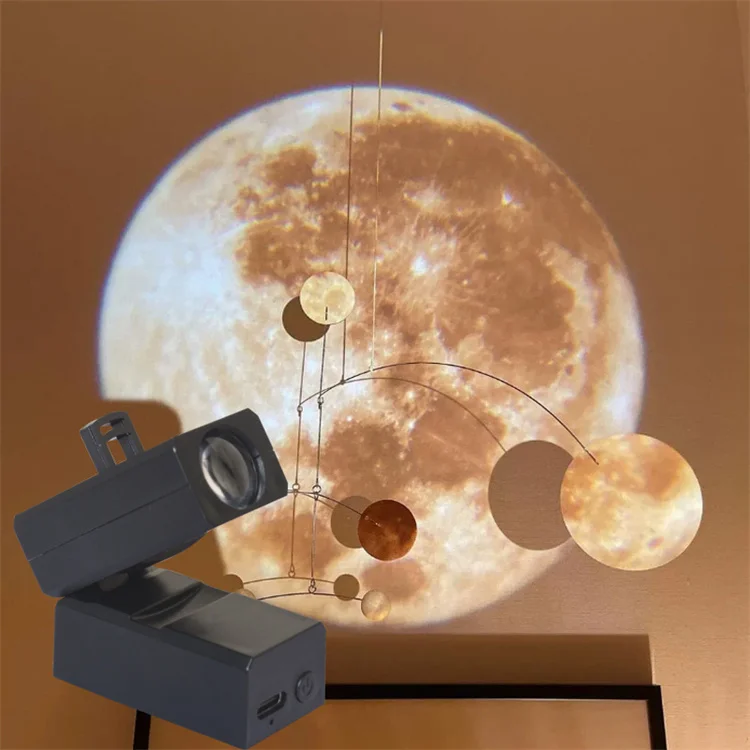 Led Star Moon Sky Projector Light USB Led Projection Lamp for Photography Bedroom Wall Atmosphere Living Room Bedroom Party