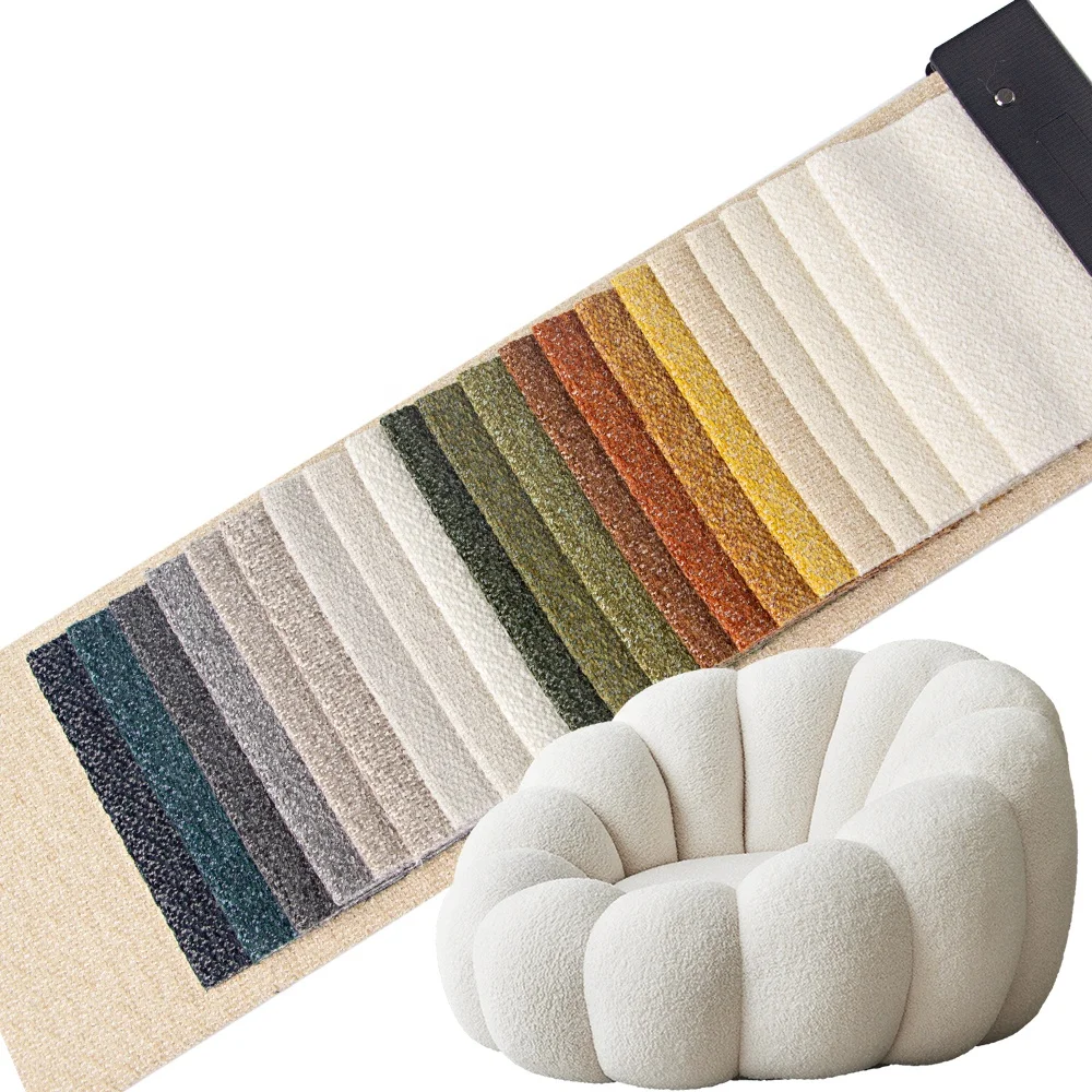 New item upholstery Sofa fabric woven fabric upholstery  sofa cover  fabric  plain mixed color quality  design for home textiles