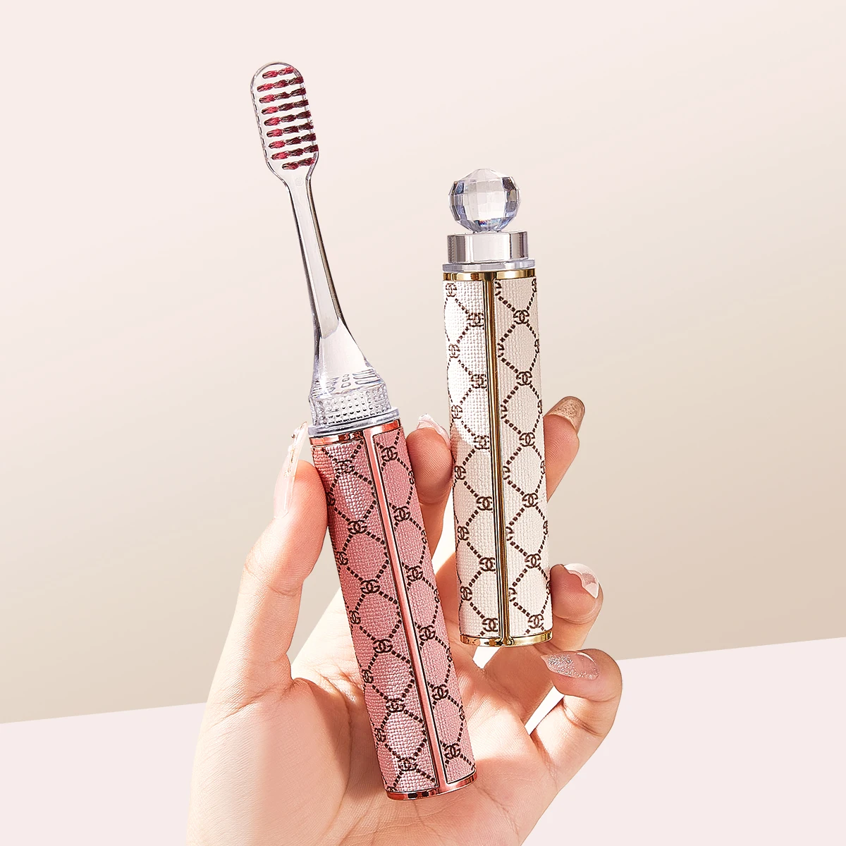 Factory Wholesale Crystal Handle Wide Head Teeth Brush Ultra Soft Plastic toothbrush Manual Adult Carbon Bristle Toothbrushes
