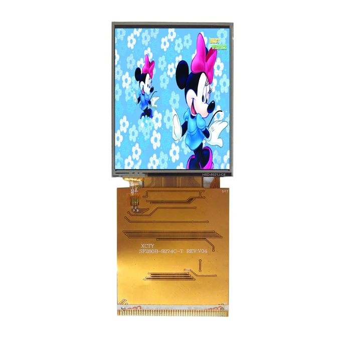 2 8 дюймов TFT 240*320 разрешение 45 булавки с сенсорным экраном ЖК-дисплей