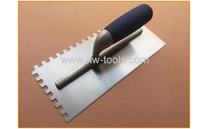 Plastering trowel with carbon steel blade plastic handle TROWEL