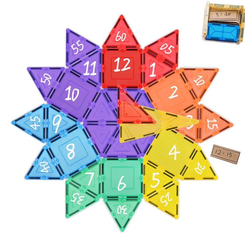 
MagBuild 39 pcs Toy Educational Construction Blocks Building Magnetic Tiles with CE/ASTM/CPSIA 