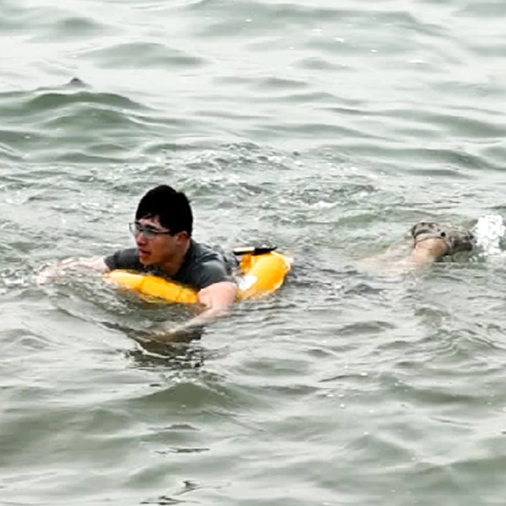 Manufacturer Wholesale Cheap Inflatable Life Jackets Life Buoy Autoinflation Buoyancy Lifesaving Equipment for Sea