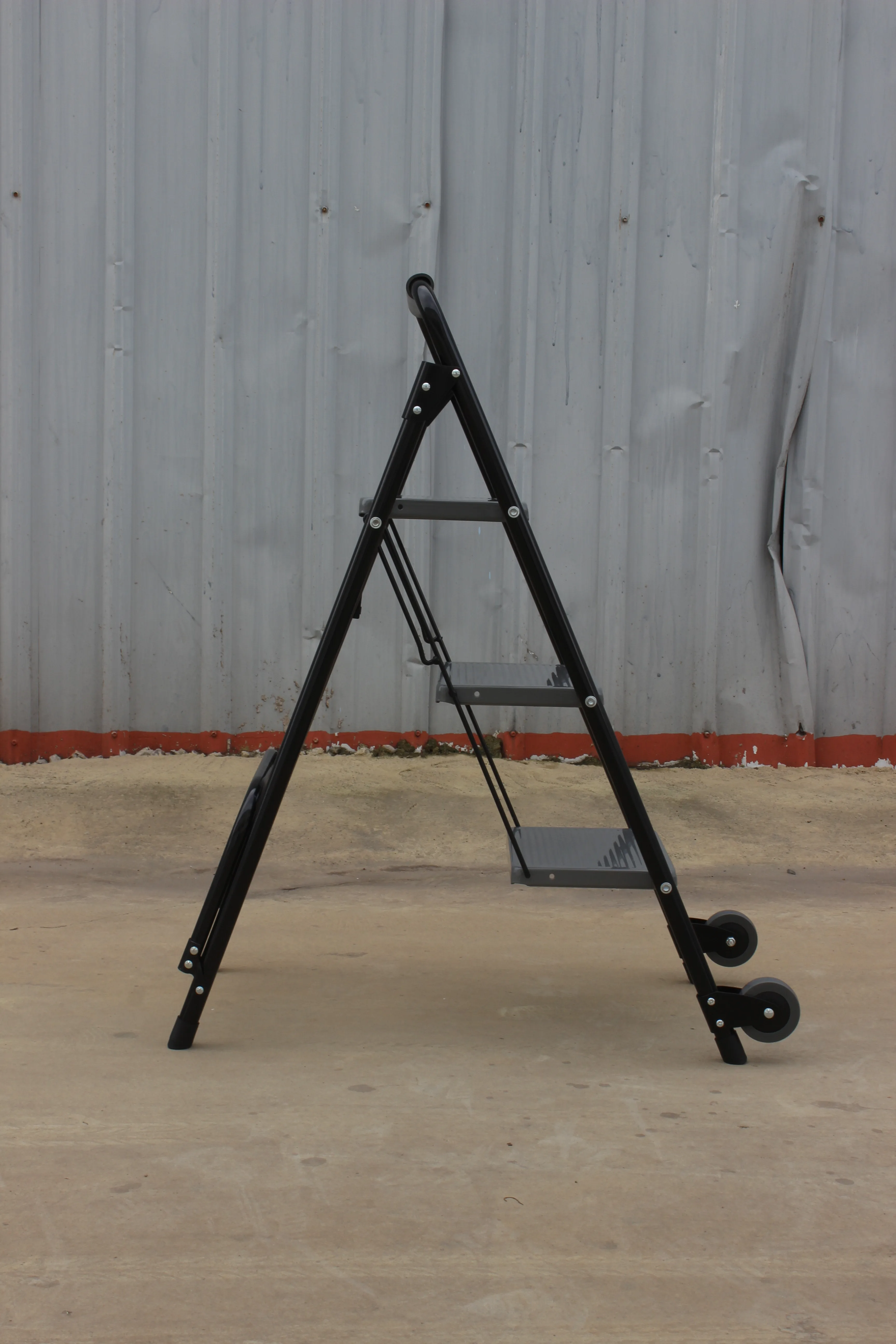 2022 US multi-purpose trolley ladder hand carts trolleys hotel trolley cart for home use with ANSI cert