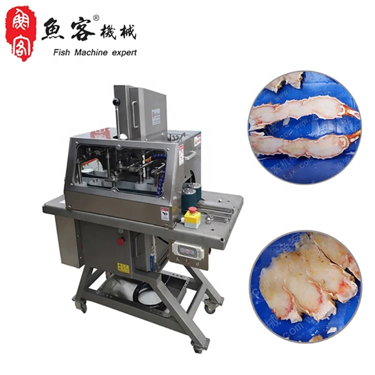 High Quality Products Fish Fillet Slice Head Cutting Cleaning Machine Make Fish Food Large Size Fish Center Cutter Automatic