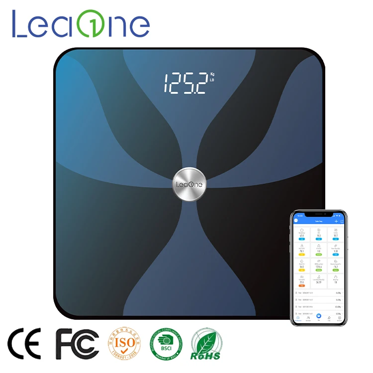 In House Body Fat Analyzer Intelligent Measuring Scale With Bluetooth indicator
