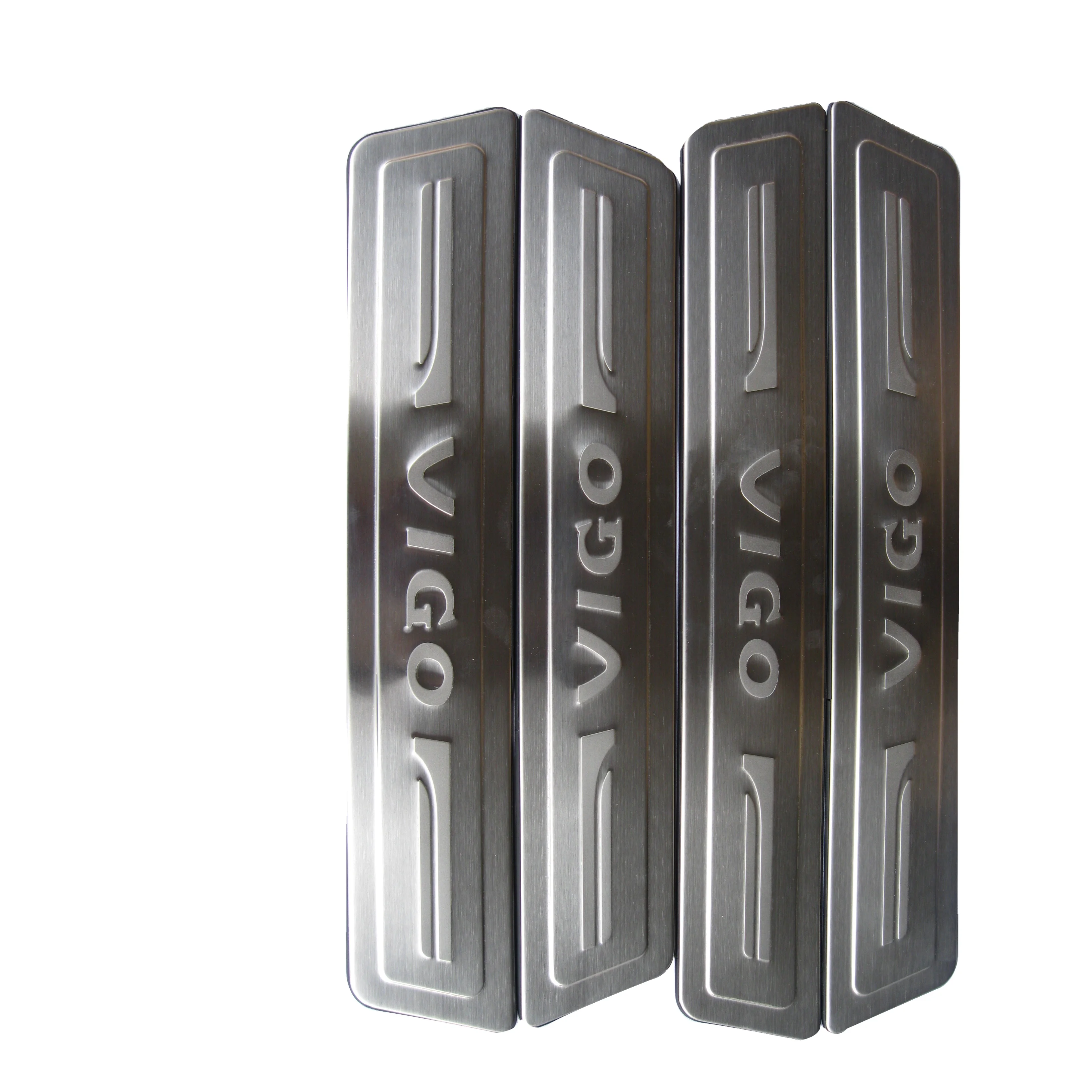 LE-STAR 4X4 AUTO SPARE PARTS DOOR SILLS PLATE MOVING SILL SCUFF PLAT FOR HILUX VIGO