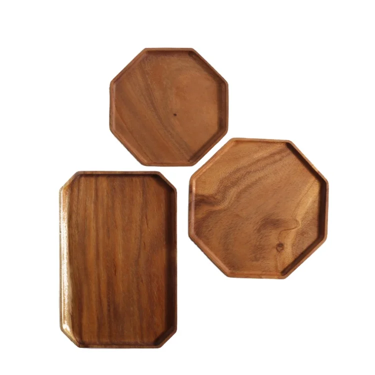 Wooden Tea New Design Decoration Serving Fruit Tray