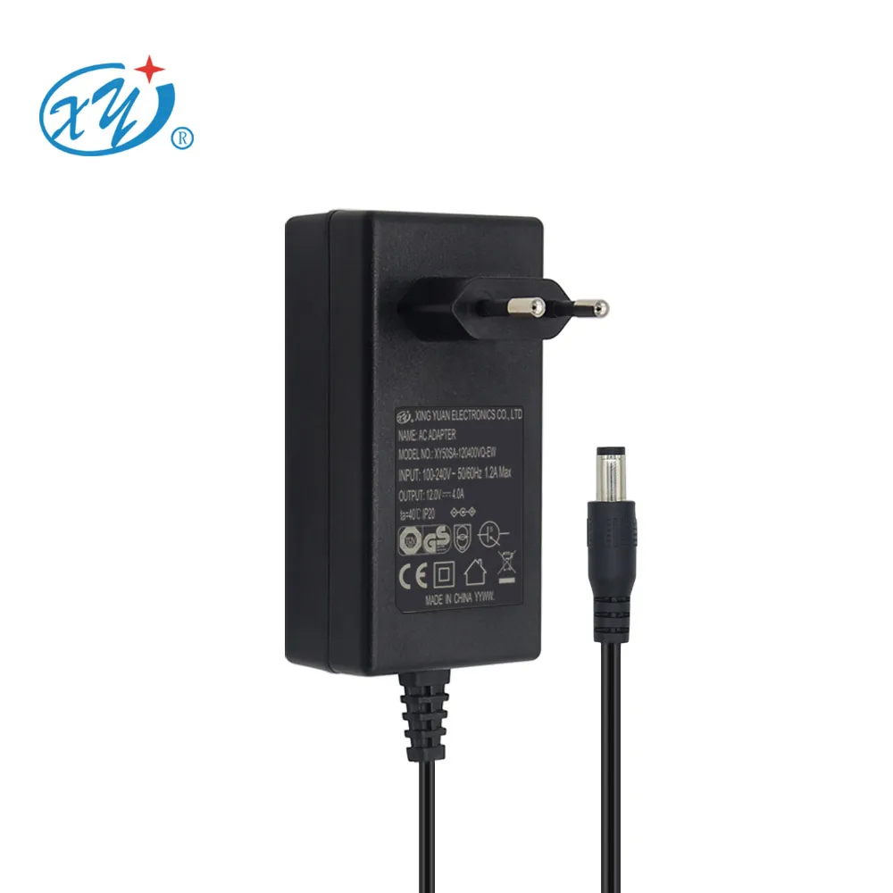 Universal Power Supply 100 240v Ac Dc Adaptor 1A 3A 4V 9V 18V 19V 20V 12v 48w 24v 2a Euro Plug GS led Power Adapter