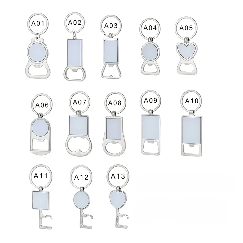Personalized Double Sided Custom Keychain with Photo & Text Alloy Color Printing Personalized Gifts with Customizable Design