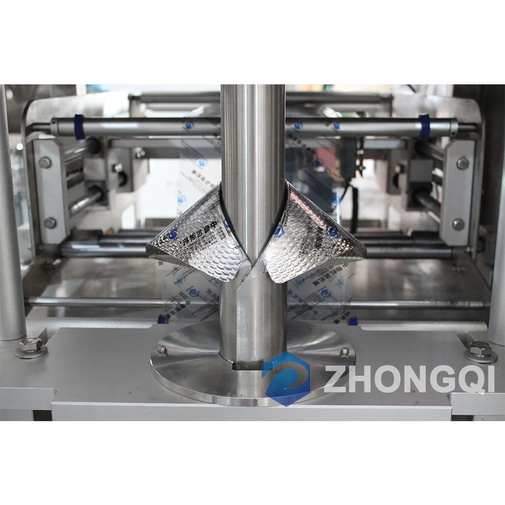 
Orange Juice Beverage Sachet Plastic Bag Water Pouch Filling Packing Machine For Dairy Milk 