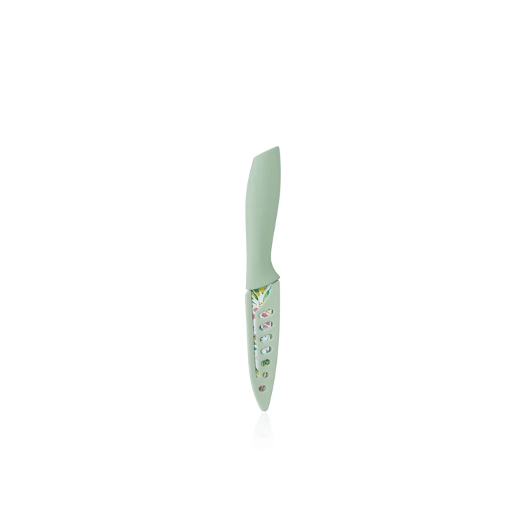 Spring Vibe Non-stick Stainless Steel Paring Knife with Ergonomic PP and TPR Handle