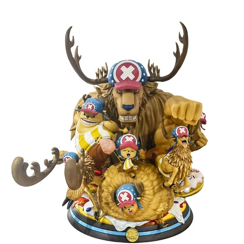 Custom Chopper One Piece Anime Figure Toy Cartoon Character collection action figures Spidermen Ironmen