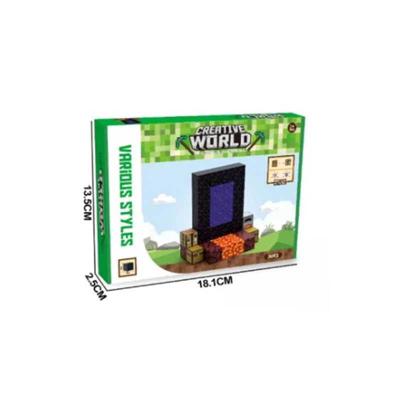 New Toys My World Magnetic Building Blocks Puzzle Steam Toys Hands-on Ability To Develop Brain Cube Blocks For Kids