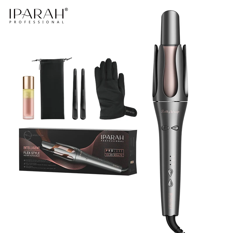 IPARAH P-208 Negative Ion Electric Professional Automatic Hair Curler Rotating