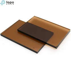 4mm 5mm 6mm 8mm 10mm 12mm Tinted  Bronze Float Glass Samples (C-GB)