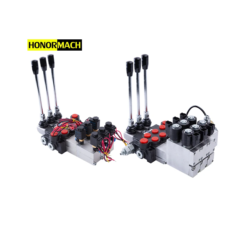 P40 P80 P120 Manual valve for tractor loader hydraulic direction control