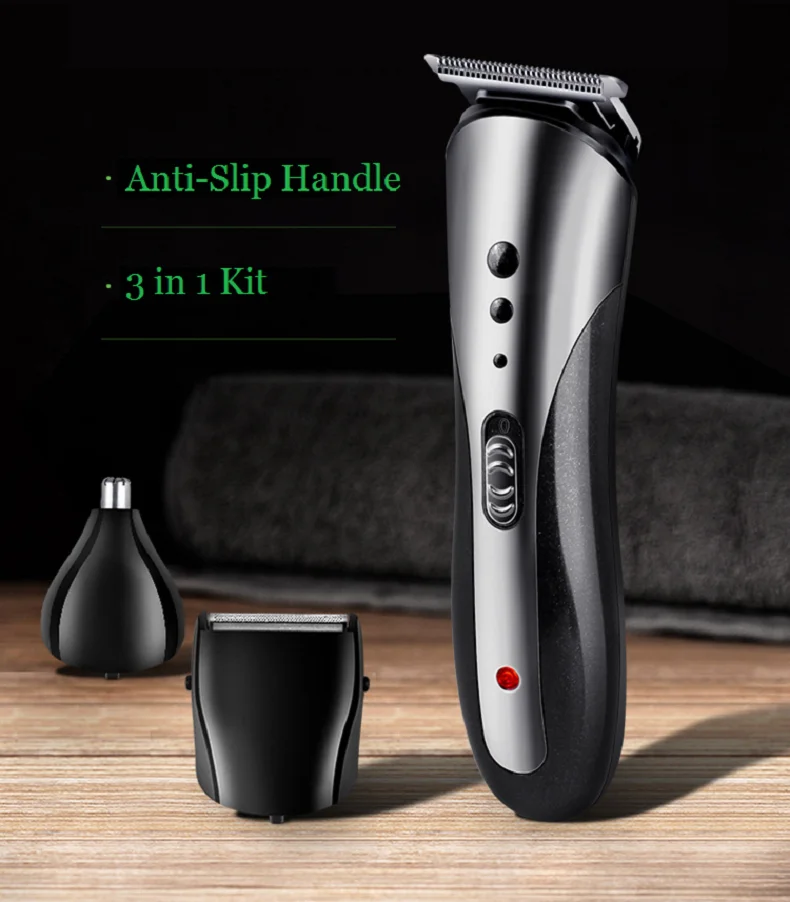 rechargeable electric trimmer hair cut machine electric hair clipper trimmer men nose beard hedge razor set cordless baby shaver