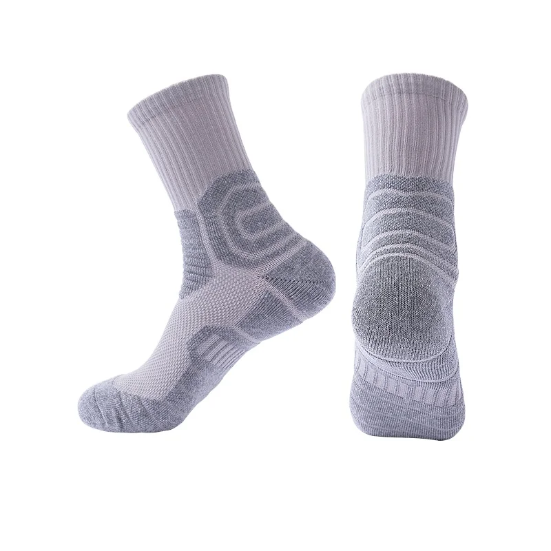 Sports Sock Super  Elite Running Cycling Athletic Crew Basketball Men Waterproof Socks Autumn