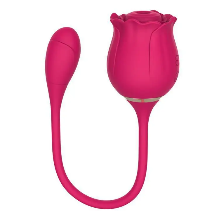 Hot Sale Waterproof 10 Frequency Vibration S Shape Rose Vibrator Anal Clitoris Vibrator For Female Masturbation