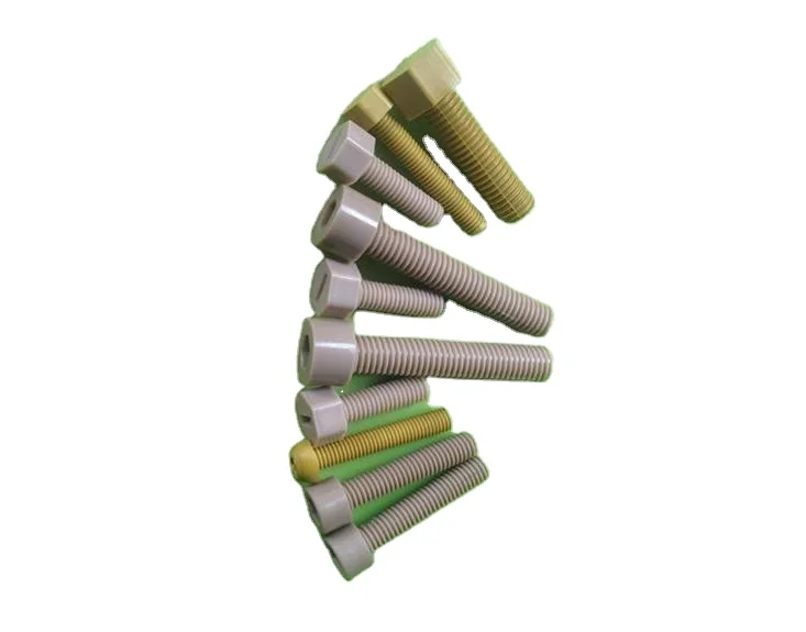 Customized Precision Plastic Screws Bolts Plastic Fastening Screws