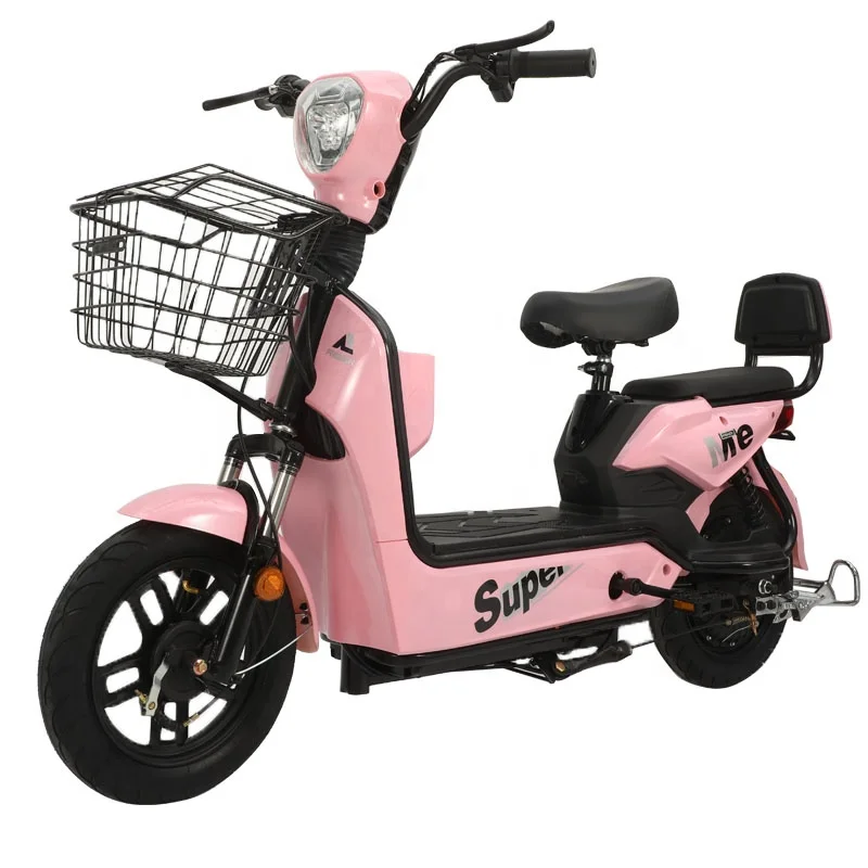 350w 48v 12 AH 2 Wheel Fast  Scooter Electric Bike Electric Scooter With Seat for Adults