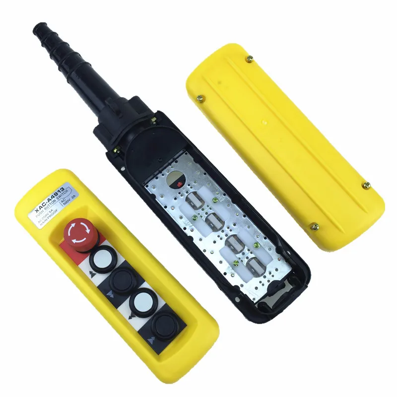 XAC-A4913 Rainproof Hoist Crane Pendant Control Station Push button Switch